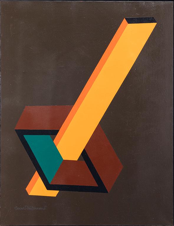 Oscar Reutersvärd, Composition.