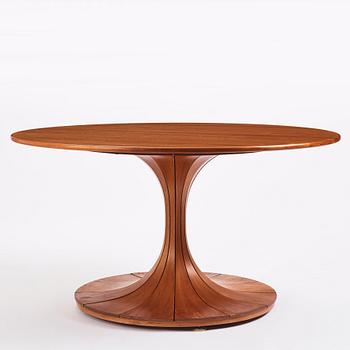 Karl Erik Ekselius, a dining table, J.O Carlssons Möbel AB, Vetlanda, Sweden 1971.