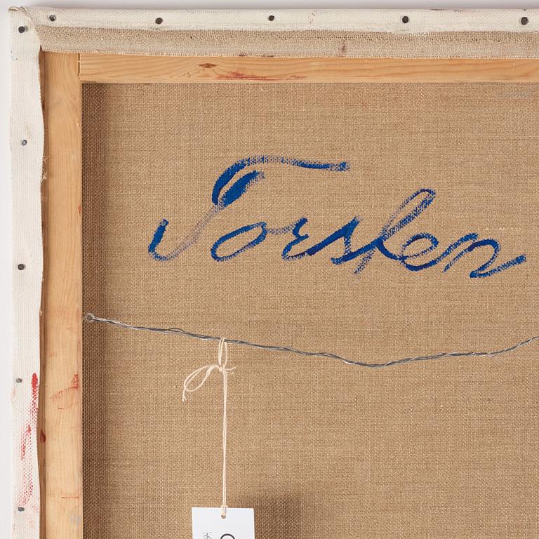 Torsten Andersson, 'Monument med droppe av blått blod. Den kreativa människans blod II'.