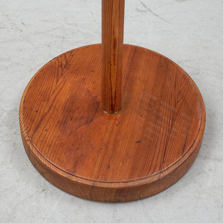 A late 20th century pine wood floor lamp design Carl Malmsten, Sweden.
