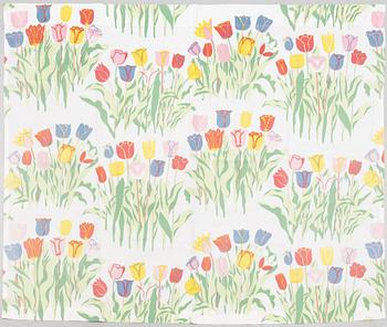 Josef Frank, two pairs of curtains and a pulldown curtain, Firma Svenskt Tenn, Sweden.