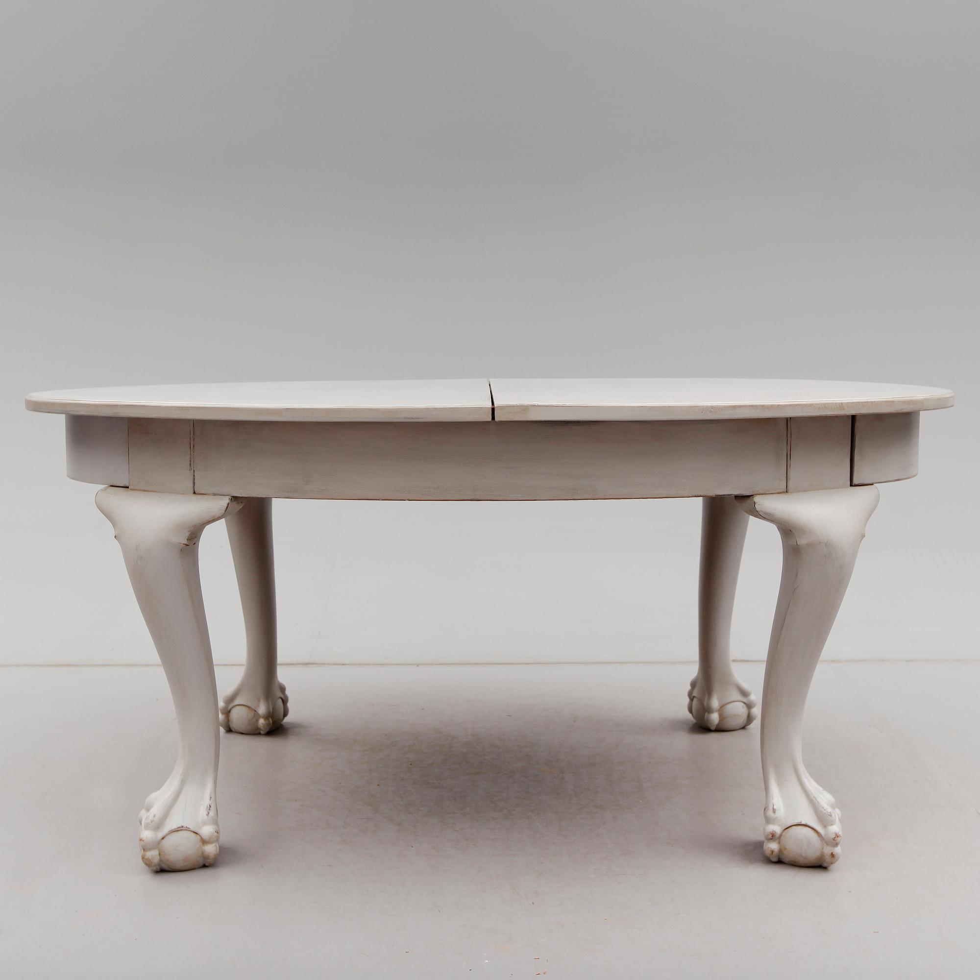 MATSALSBORD, 1900-talets första hälft.