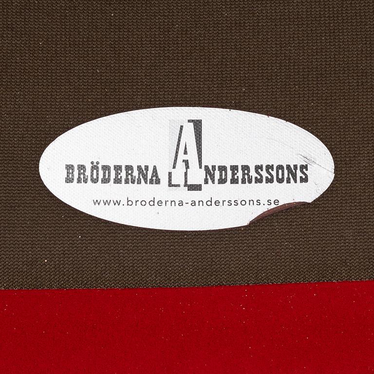 Gustav Axel Berg, armchair and footstool, "Status", Bröderna Andersson.