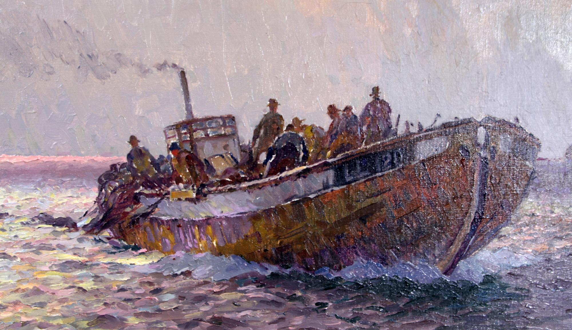 EMIL EKMAN, olja på duk, sign.