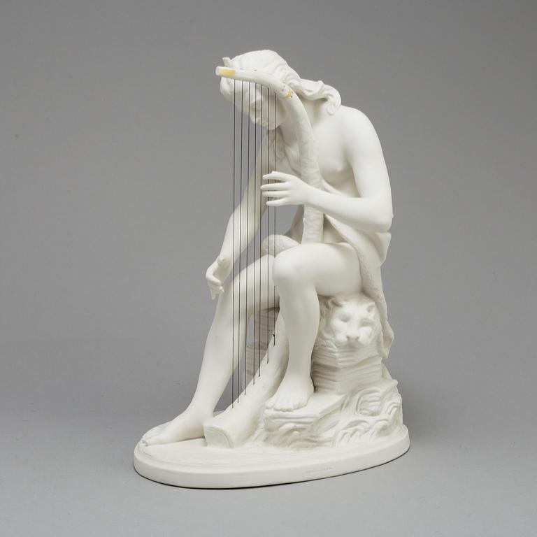 FIGUR, parian, Rörstrand, sekelskiftet 1900.