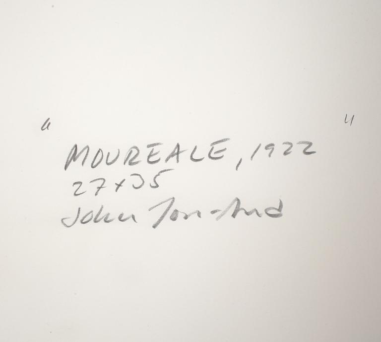 JOHN JON-AND, pastell, stämpelsignerad.