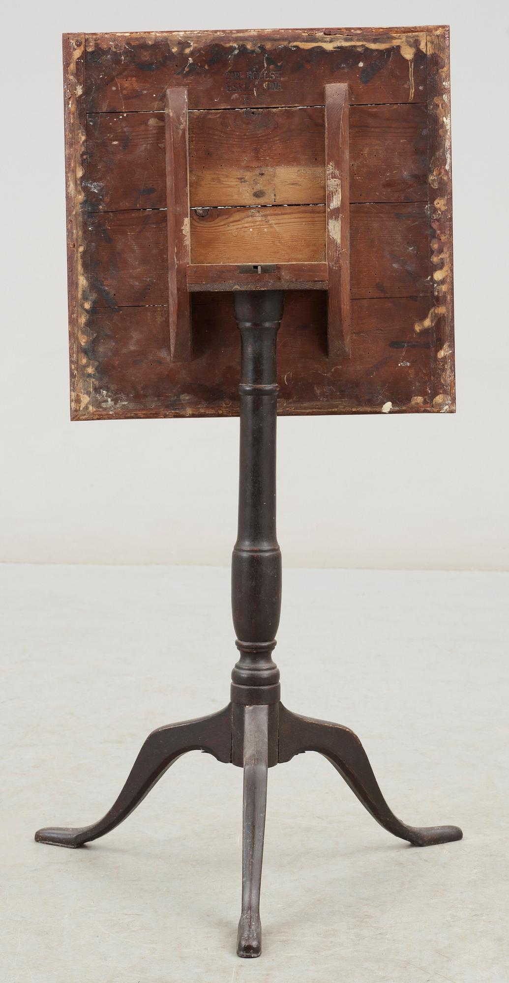 FÄLLBORD, Carl Hollst Eskilstuna(mästare 1787-1830).