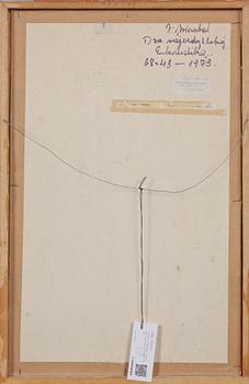 JOSEF VOHRABAL, olja på duk, signerad och datera -73.