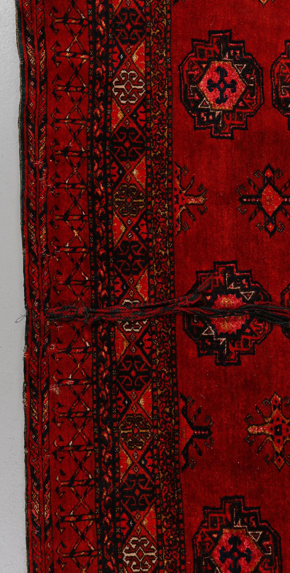 SÄCK, Tekke, Turkmenistan, troligen semiantik, ca 178 x 108 cm. Bag, Tekke, Tukrmenistan,  MORE THAN 50 YEARS OLD.