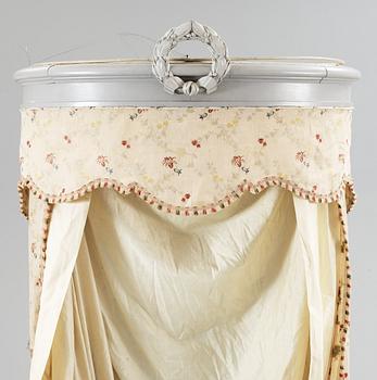 SÄNGHIMMEL. Gustaviansk, 1700-talets slut.