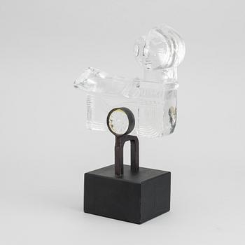 BERTIL VALLIEN, skulptur glas, Boda Åfors bruk.