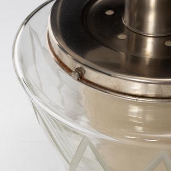 Harald Notini, taklampor, ett par, modell "11197", Arvid Böhlmarks Lampfabrik, Stockholm, 1940-tal.