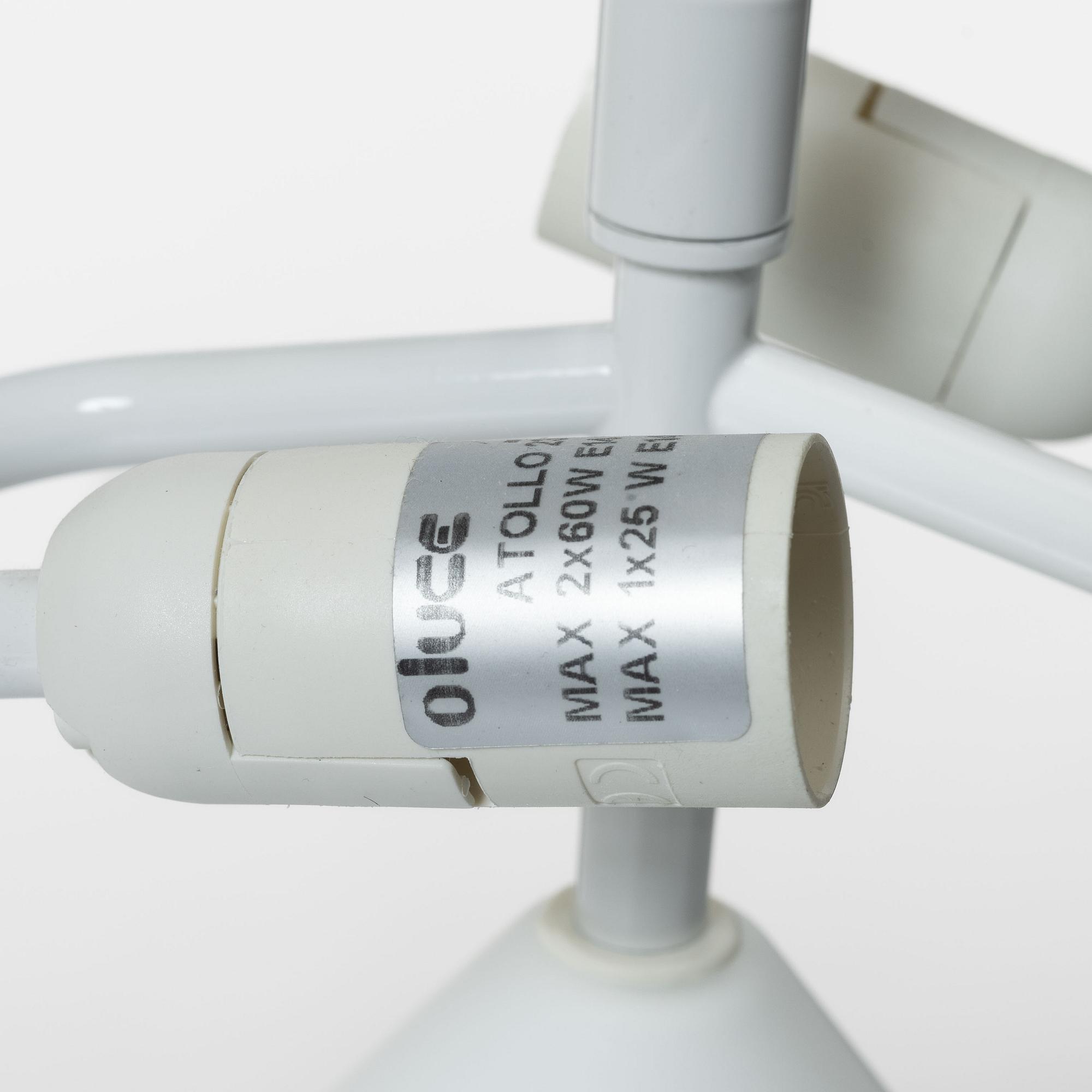 Vico Magistretti, bordslampa, "Atollo 236", Oluce, Italien.