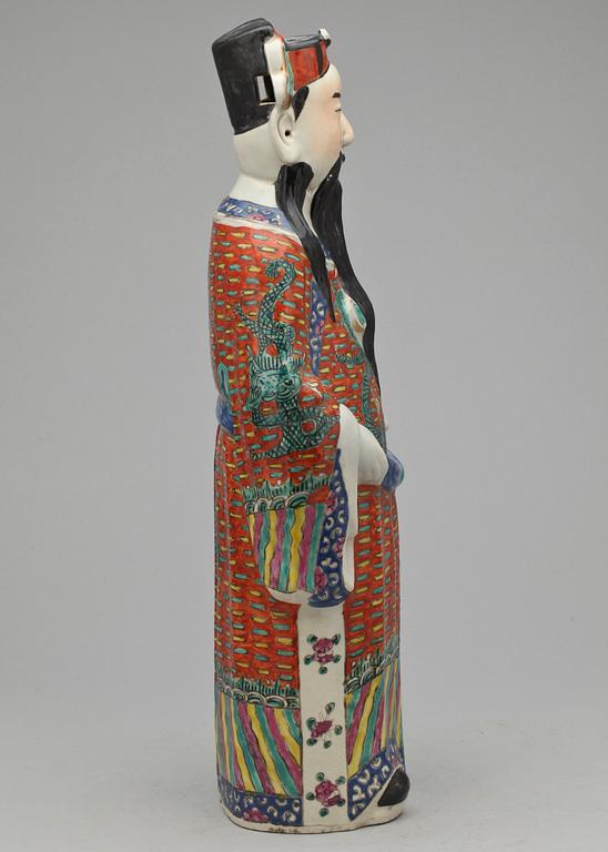 FIGURIN, porslin, Kina, 1900-tal.