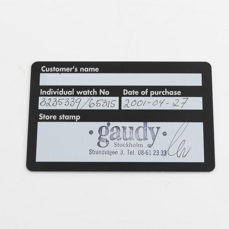 Baume & Mercier, Hampton, armbandsur, 22 x 28 mm.