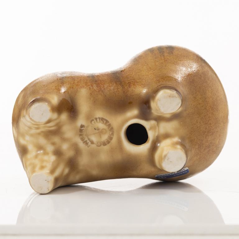 Lisa Larson, figuriner, 4 st, stengods, Gustavsberg.