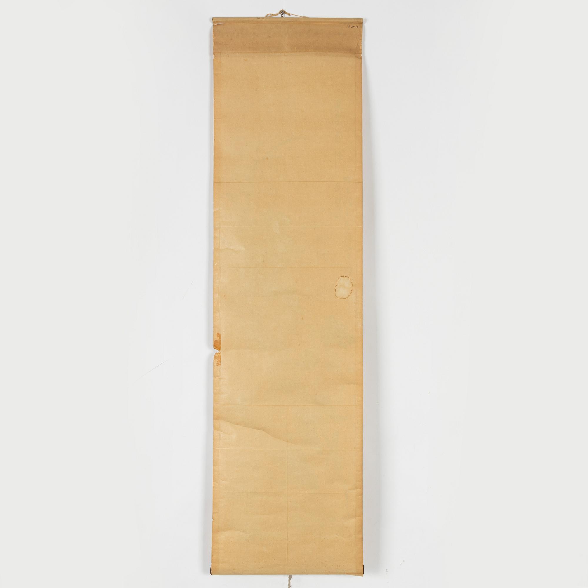 Two paintings by unidietified artist, China, 20th Century.