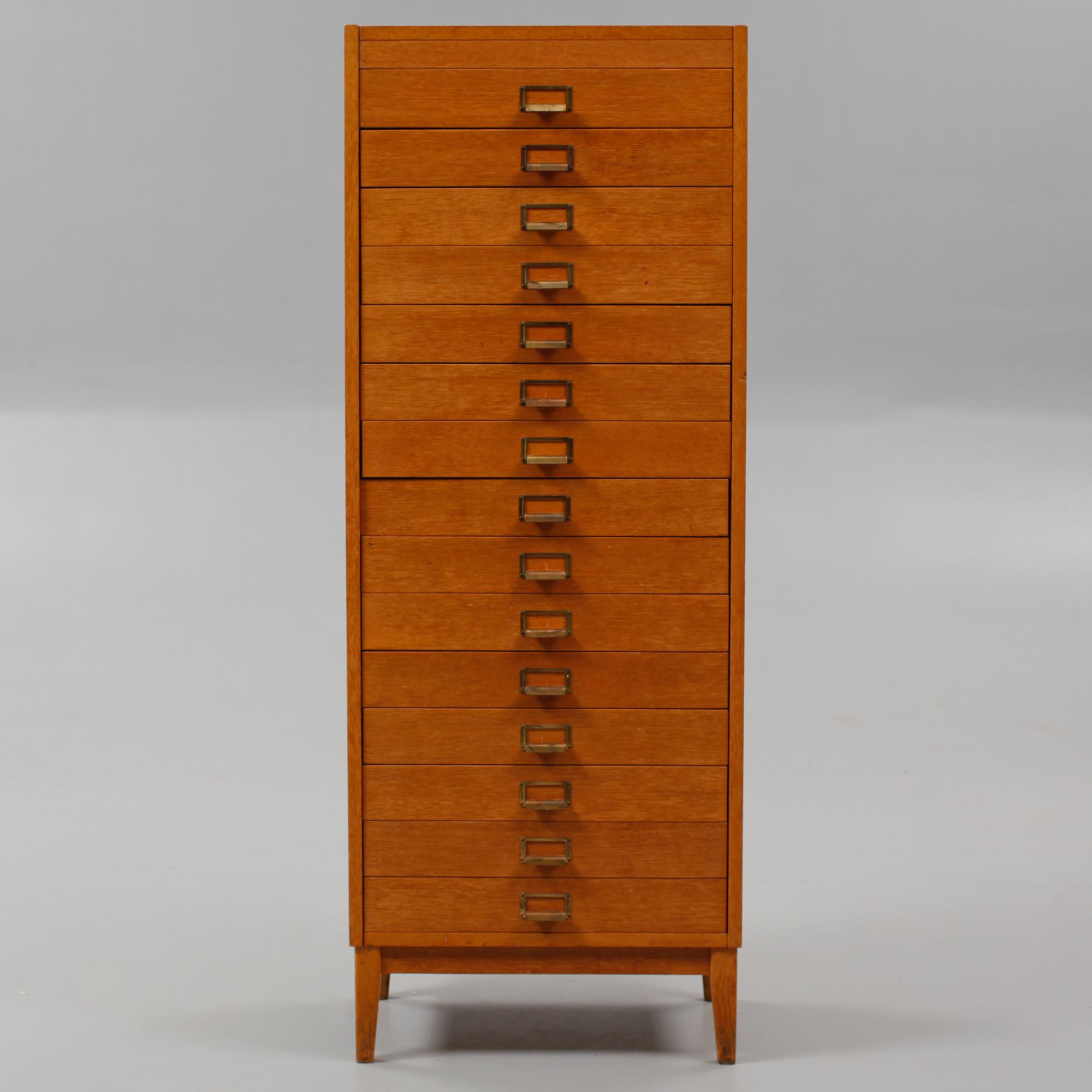 ARKIVSKÅP, 1900-talets tredje kvartal.