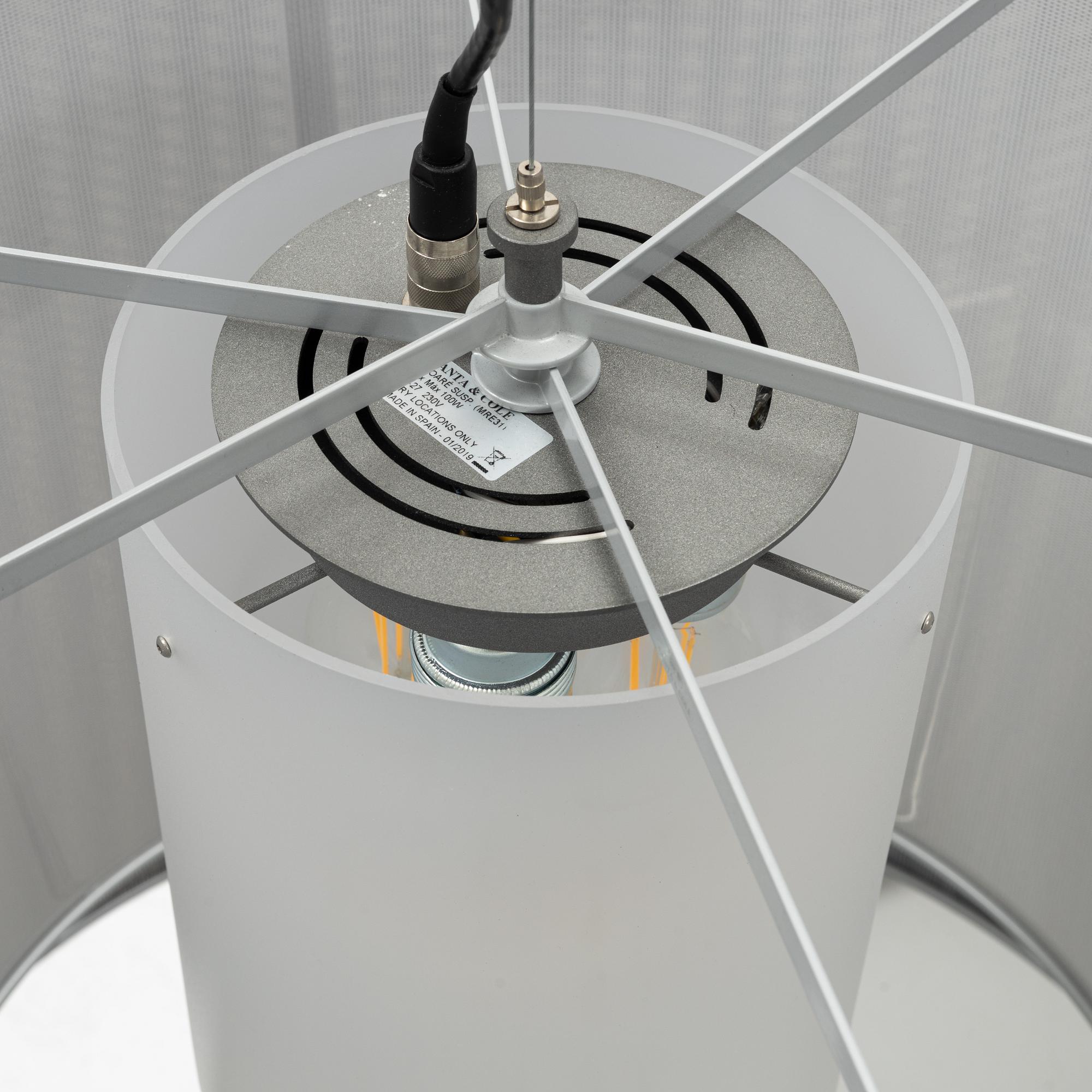 Antoni Arola, ceiling lamp, "Moaré", Santa & Cole, 2000s.