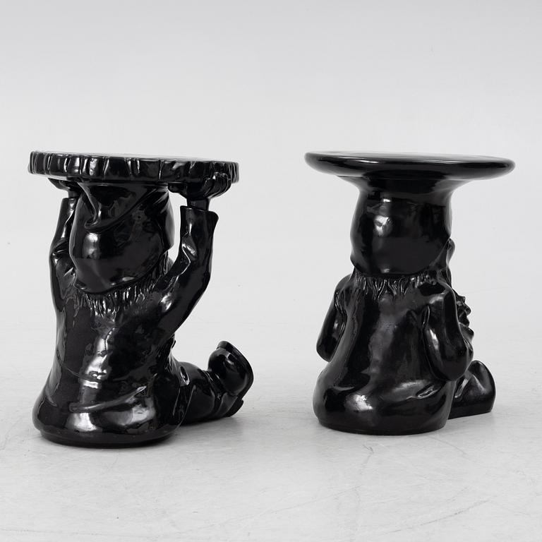 Philippe Starck, Pallar/sidobord, ett par, "Attila", Kartell.