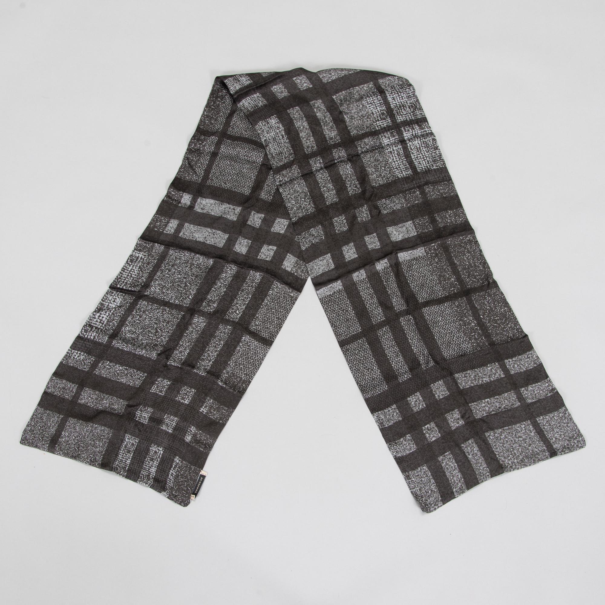 Burberry, scarf.
