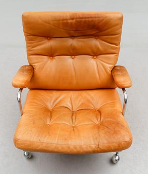 FÅTÖLJ, "Karin", Bruno Mathsson, DUX, 1900-talets andra hälft.