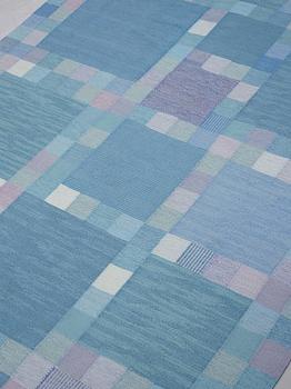MATTO, "Opal" according to the owner, flat weave, ca 258 x 165,5 cm, signed KLH VPMI VN.