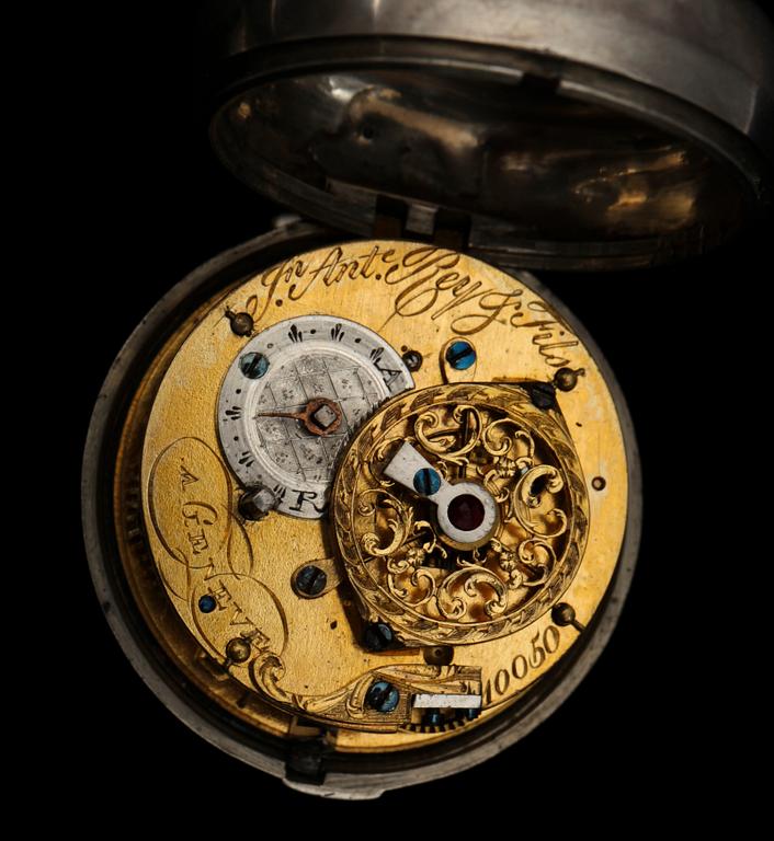 HERRFICKUR, silver. Spindelgång. Gèneve.