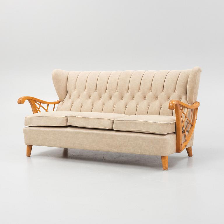 A Swedish Modern sofa, 1940's/50's.