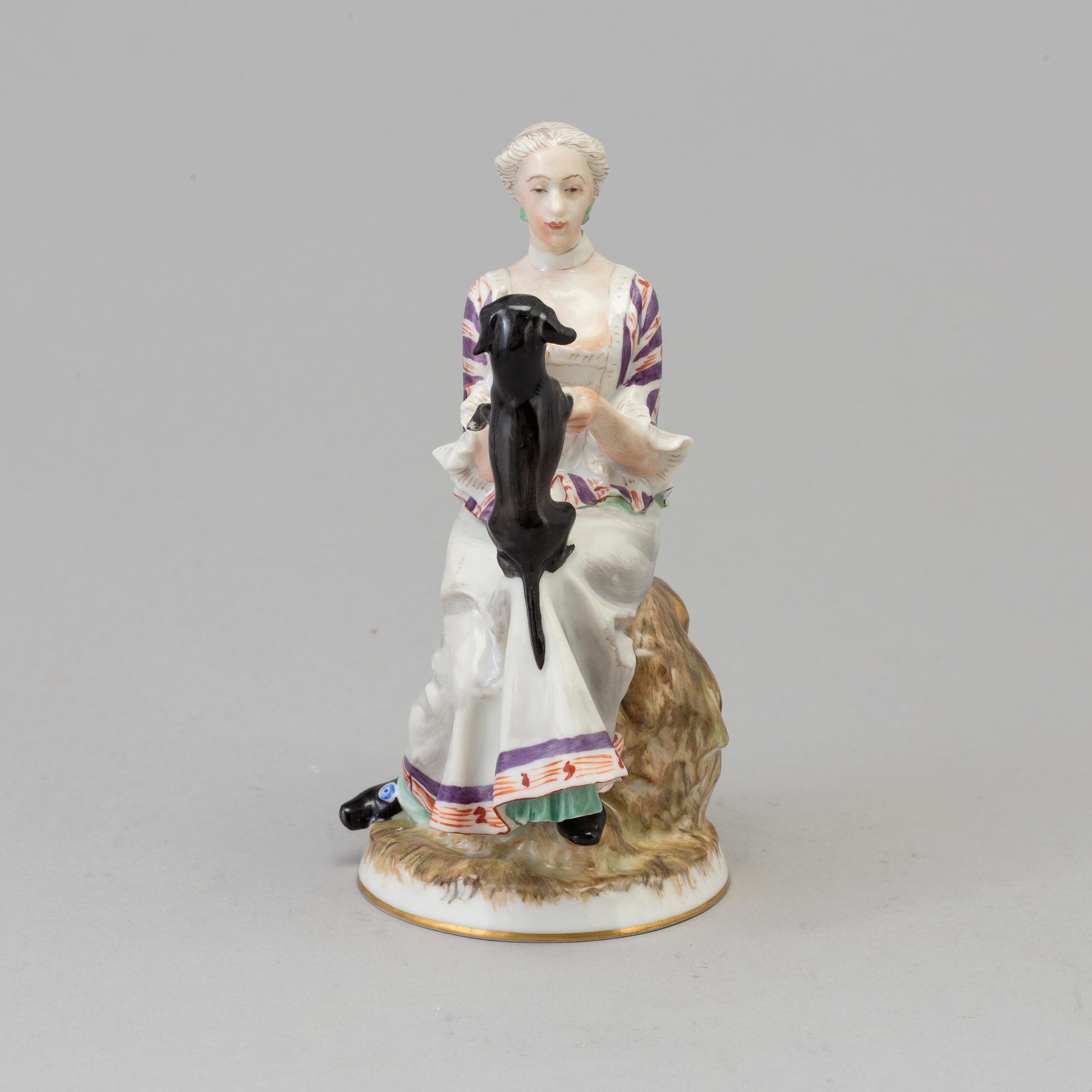 A Bing & Gröndahl porcelain figure, Denmark, 1980s.