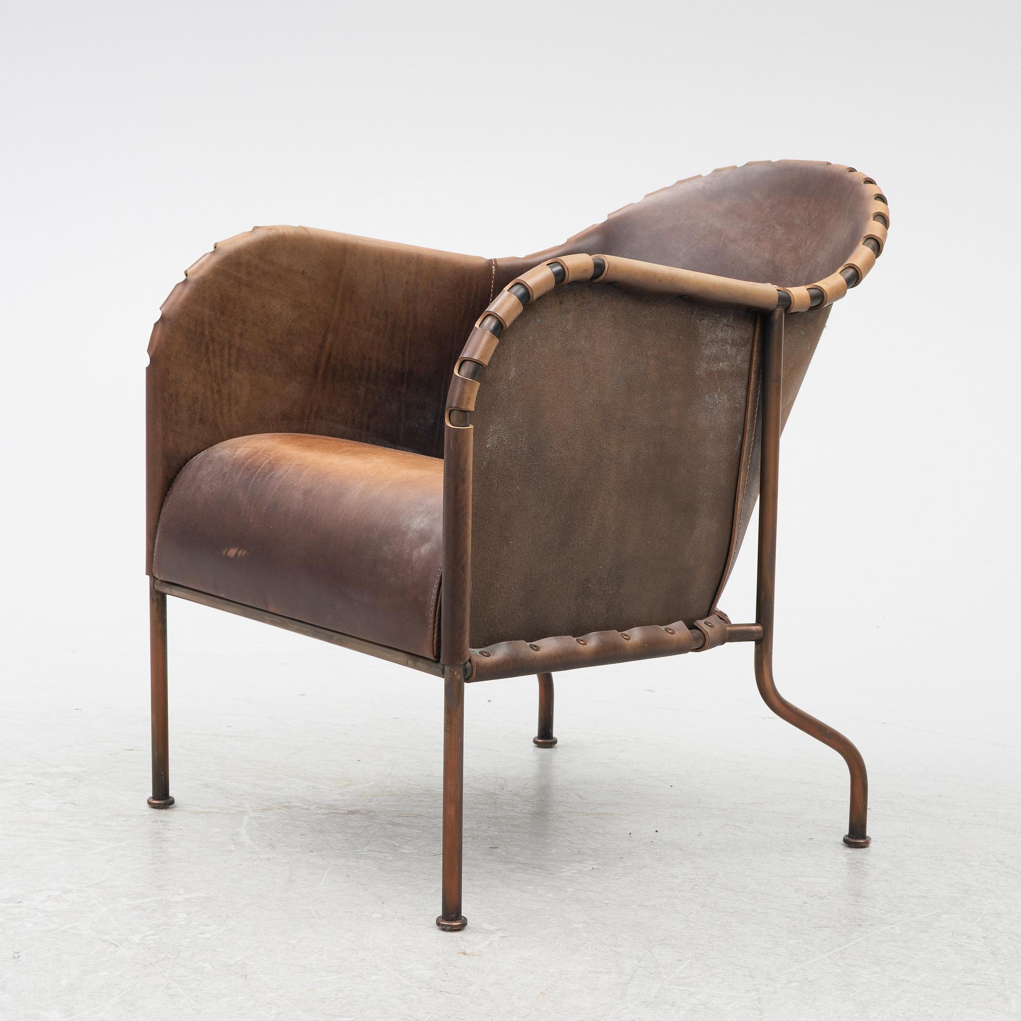 Mats Theselius, a 'Bruno' armchair, Källemo, Sweden.