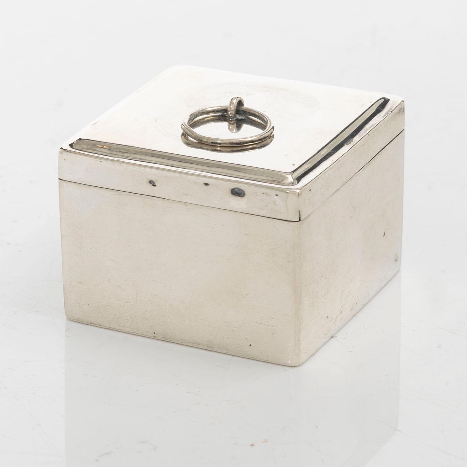 Dosor, 5 st, silver, Sverige 1800-tal.