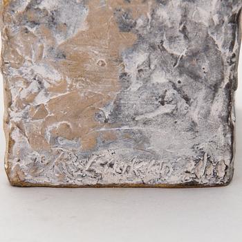 RAUNI LIUKKO, bronze, signed, unclear date/numbering.