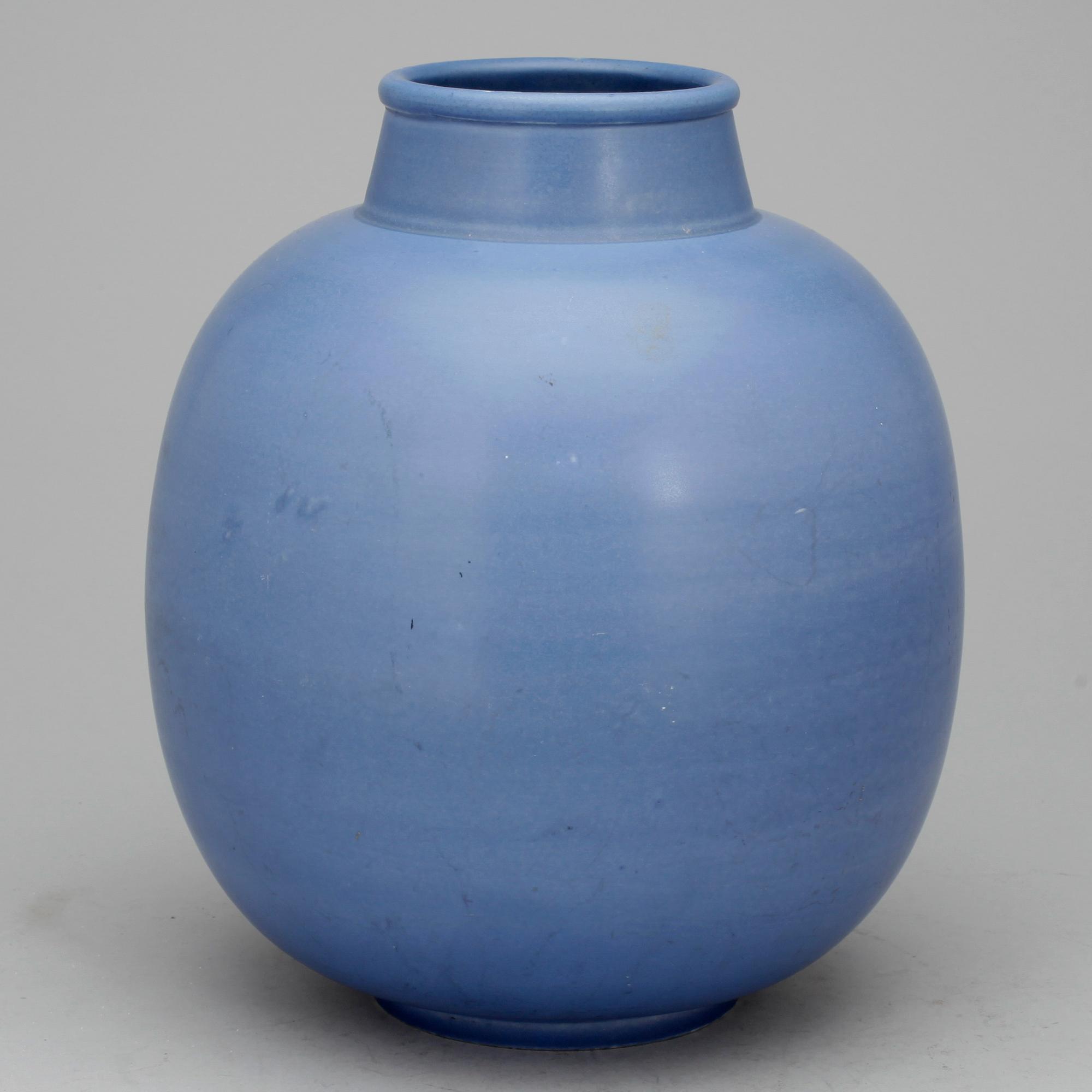 VAS, stengods, Gertrud Lönegren, Rörstrand. 1930/40-tal.