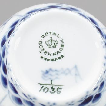 SERVISDELAR, 13 delar, porslin, Royal Copenhagen, Danmark, 1900-tal.