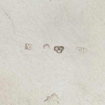 Four Swedish Silver Boxes, including mark of  Lorenz Georg Weis, Norrköping 1823.