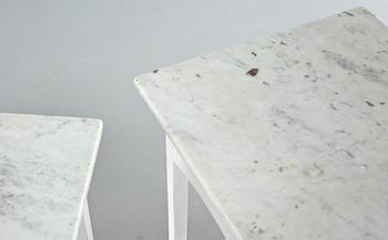 SÄNGBORD, ett par, 1900-talets första hälft.