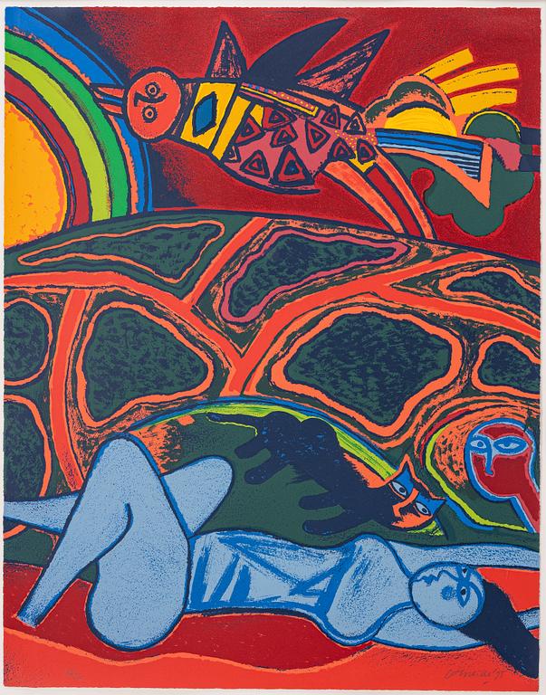 Beverloo Corneille, "Grande terre à l’arc-en-ciel".