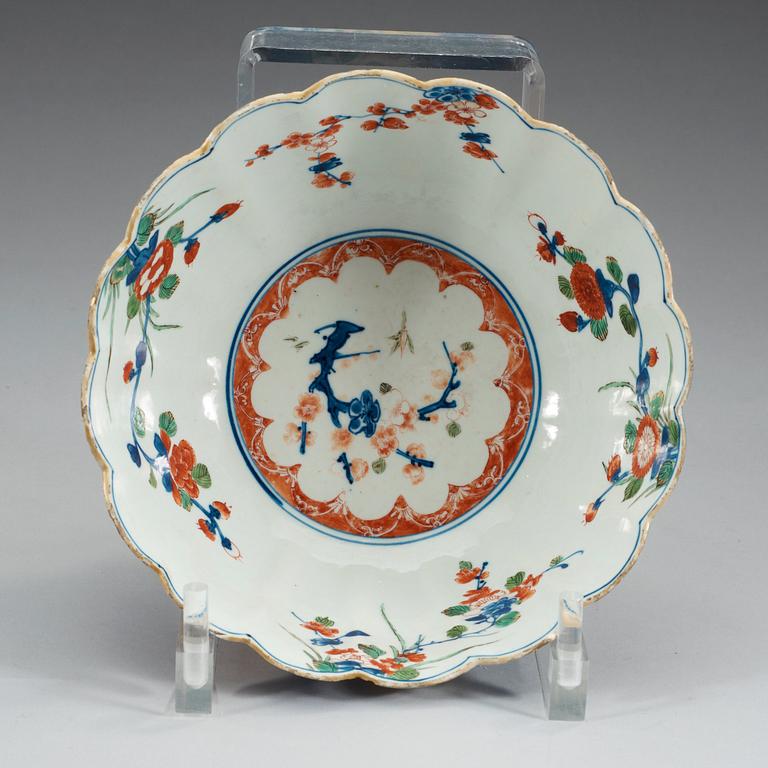 SKÅL, porslin. Qing dynastin, Kangxi (1662-1722).