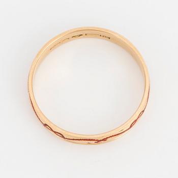 RING, Tempelriddareorden, 18K guld.