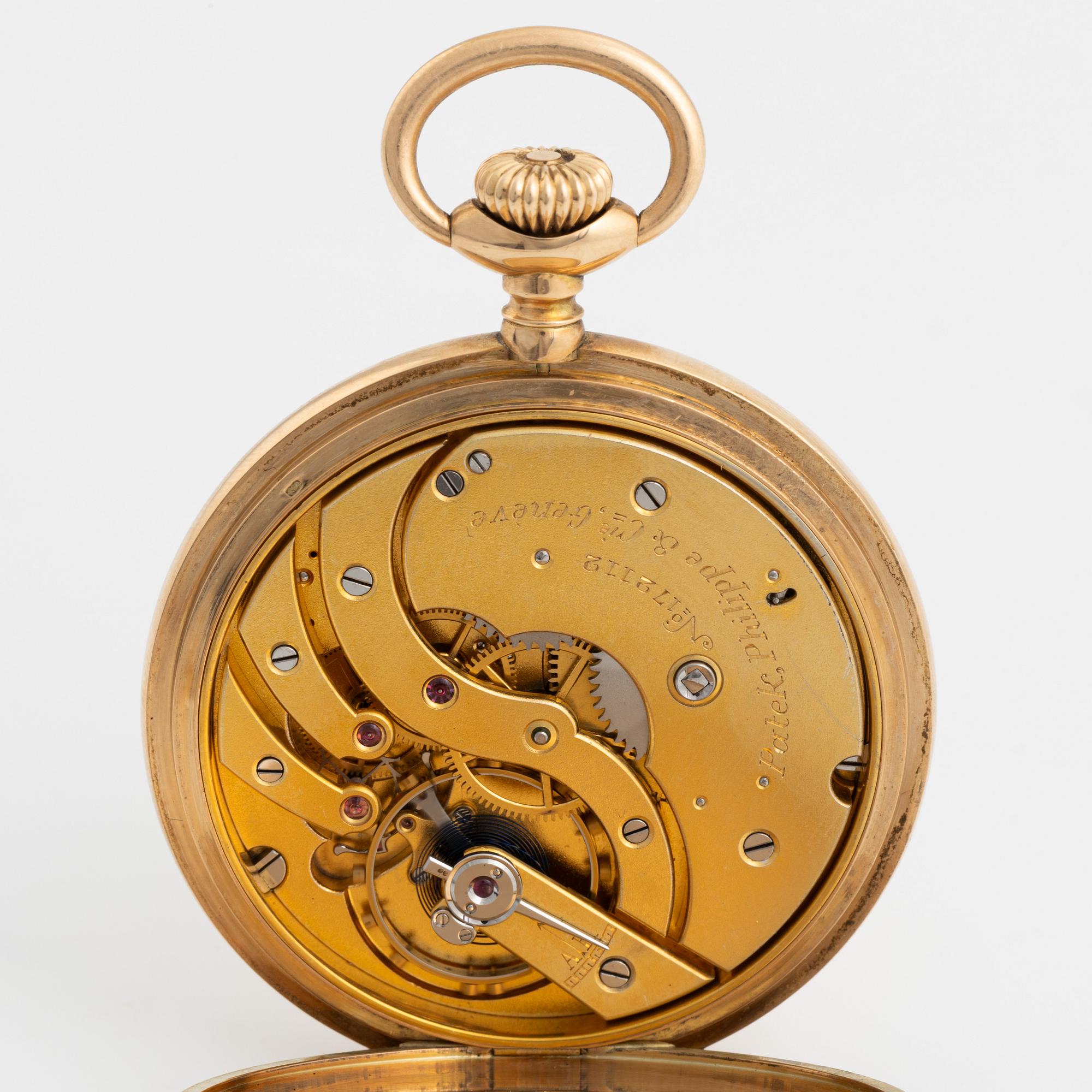 Patek Philippe & Cie, savonett, ca 1915.