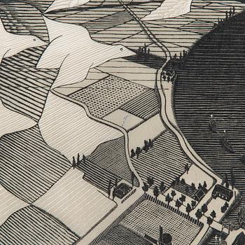 Maurits Cornelis Escher, 'Day and Night'.