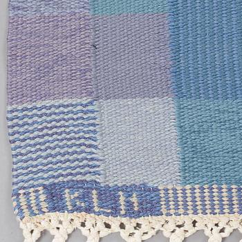 MATTO, "Opal" according to the owner, flat weave, ca 258 x 165,5 cm, signed KLH VPMI VN.