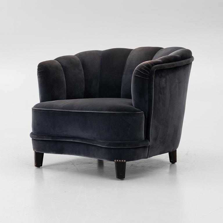 An armchair, Swedish Modern, 1940s/50s.