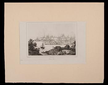 GRAVYRER, 5 st, stålstick, Frankrike 1800-tal.