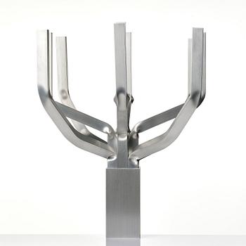 David Taylor, a unique "Aluminium Candelabra 9", Studio Mellösaverken, Sweden, 2022.