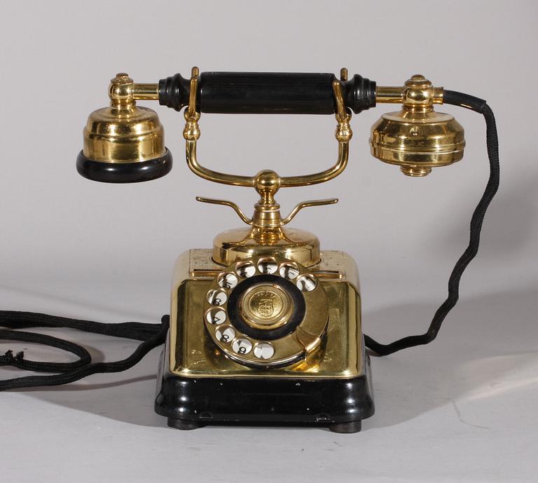 BORDSTELEFON, Danmark, tidigt 1900-tal.