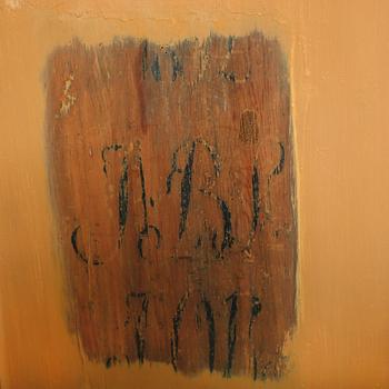 SKRIVSKÅP, daterat 1829.