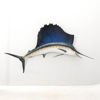 Fish sculpture "Sailfish" 1960s.