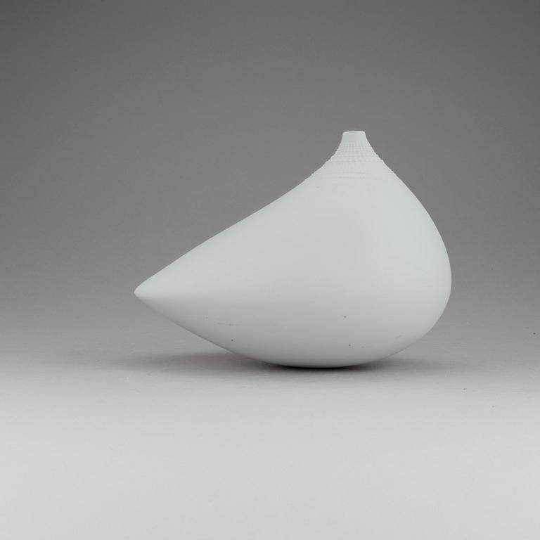 VAS, porslin "Pollo", design Tapio Wirkkala, Studio-Line Rosenthal, limited edition 2012.